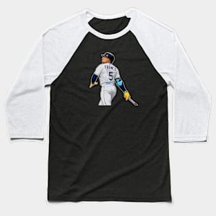 Wander Franco #5 Hit RBI Doubles Baseball T-Shirt